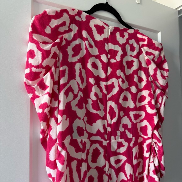 Isabel Marant pink & white leopard animal print Carley dress - Medium (FR 44) - Picture 12 of 12